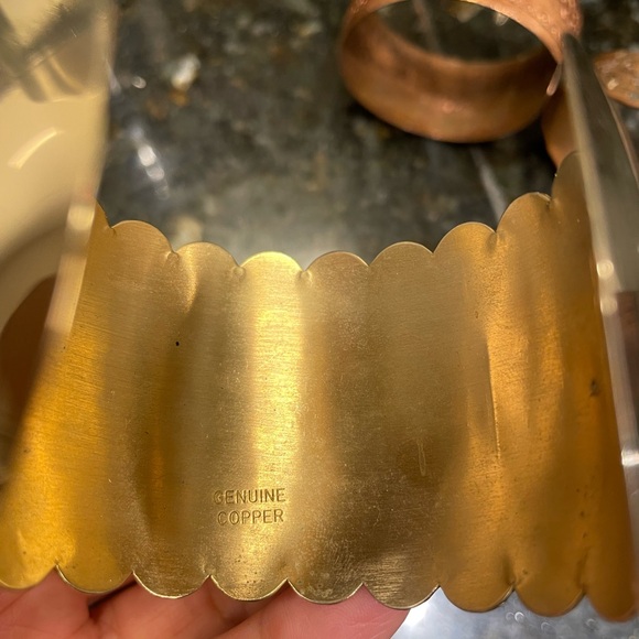 3 Copper Cuff Bracelet Set - Picture 4 of 4